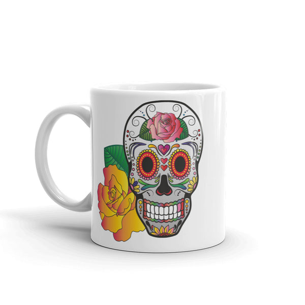 Sugar Skull Mexico Festival Day of the Dead High Quality 10oz Coffee Tea Mug #7382