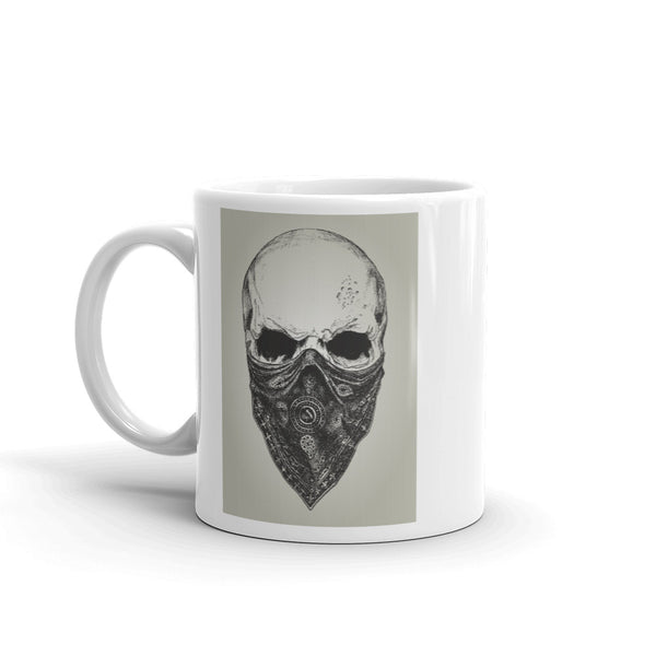 Skull with Bandana Scary High Quality 10oz Coffee Tea Mug #7407