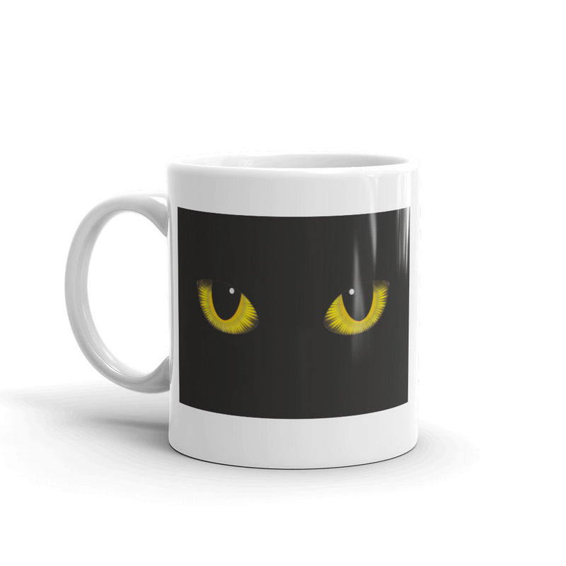 Cats Eyes Scary Halloween High Quality 10oz Coffee Tea Mug