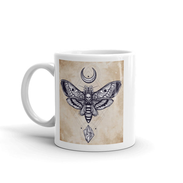 Moth with Skull Scary High Quality 10oz Coffee Tea Mug #7411