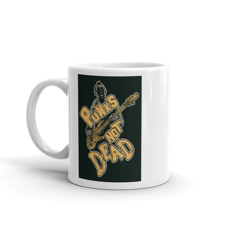 Punks not Dead Music High Quality 10oz Coffee Tea Mug