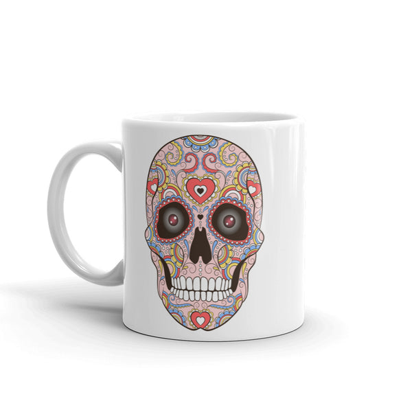 Sugar Skull with Eyes Mexico Festival Day of the High Quality 10oz Coffee Tea Mug #7433
