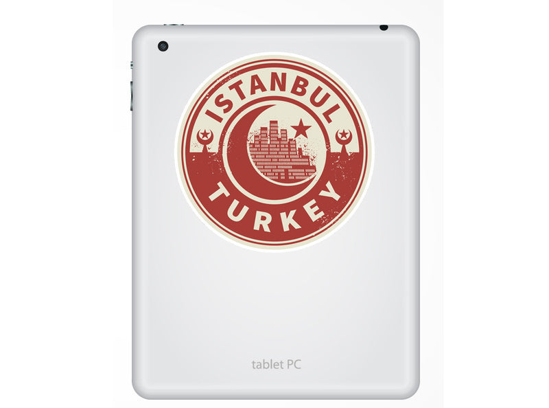 2 x Turkey Istanbul Vinyl Stickers Travel Luggage