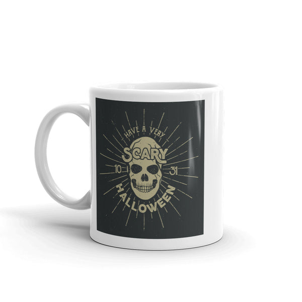 Skull Scary Horror Halloween High Quality 10oz Coffee Tea Mug #7511