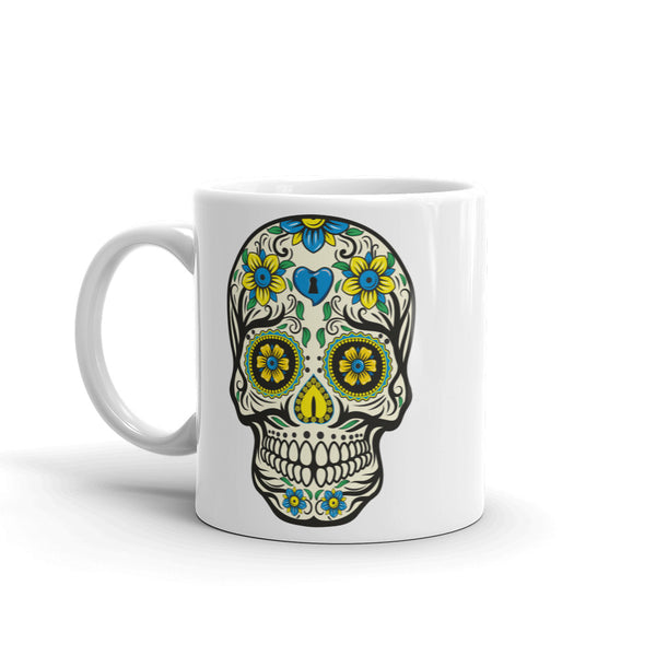 Sugar Skull Scary Horror Halloween High Quality 10oz Coffee Tea Mug #7513