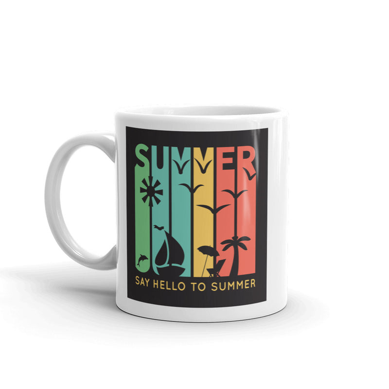 Say Hello To Summer High Quality 10oz Coffee Tea Mug