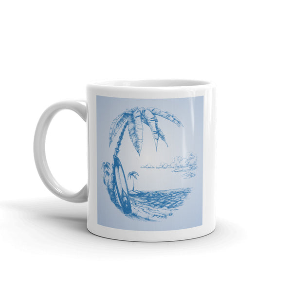 Tropical Island Beach High Quality 10oz Coffee Tea Mug #7559