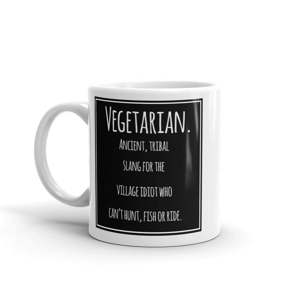 Vegetarian Slang High Quality 10oz Coffee Tea Mug #7563