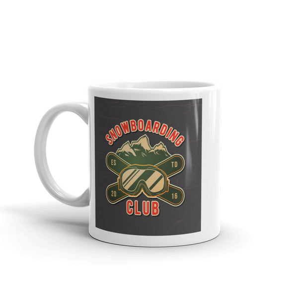 Snowboarding Club High Quality 10oz Coffee Tea Mug #7605