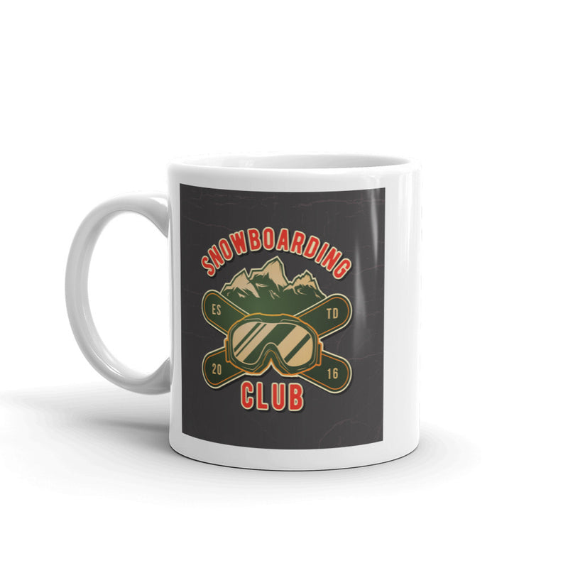 Snowboarding Club High Quality 10oz Coffee Tea Mug