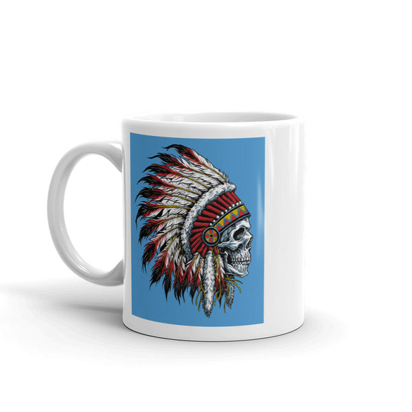 Native American Skull High Quality 10oz Coffee Tea Mug #7682