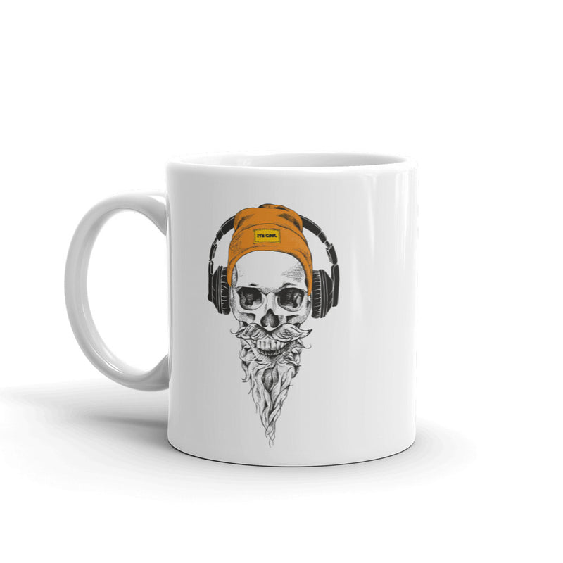 Hipster Skull Scary Horror Halloween High Quality 10oz Coffee Tea Mug