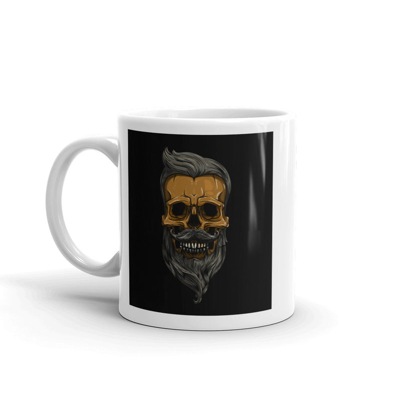 Hipster Skull Scary Horror Halloween High Quality 10oz Coffee Tea Mug