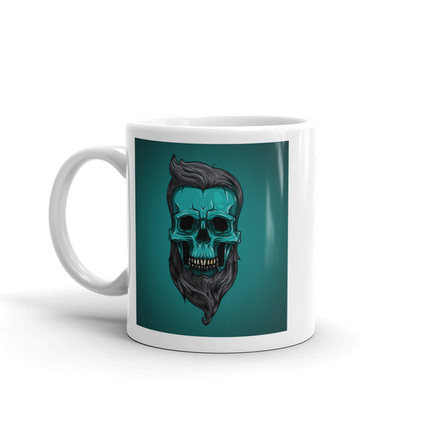 Hipster Skull Scary Horror Halloween High Quality 10oz Coffee Tea Mug #7692