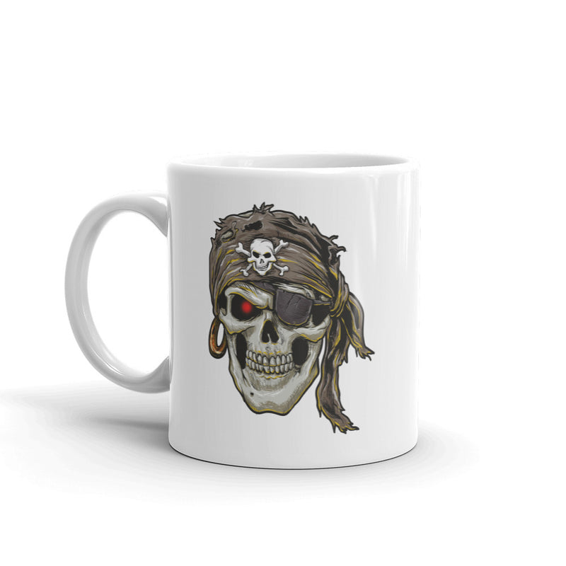 Pirate Skull Scary Horror Halloween High Quality 10oz Coffee Tea Mug