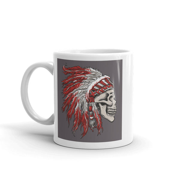 Native American Skull High Quality 10oz Coffee Tea Mug #7694