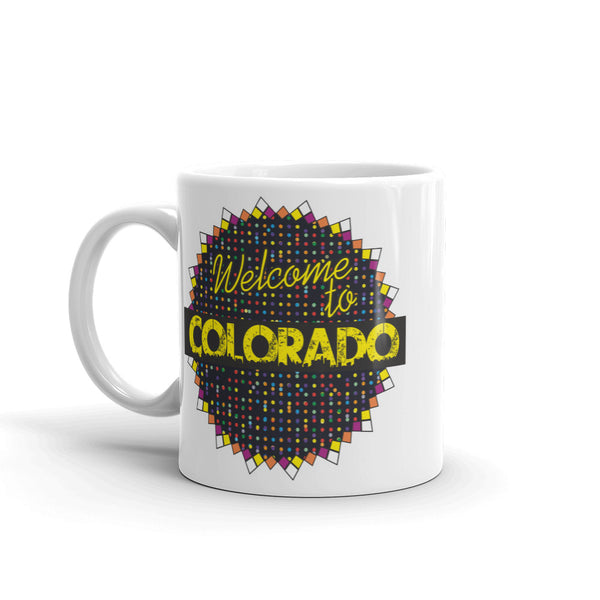 Welcome To Colorado High Quality 10oz Coffee Tea Mug #7702