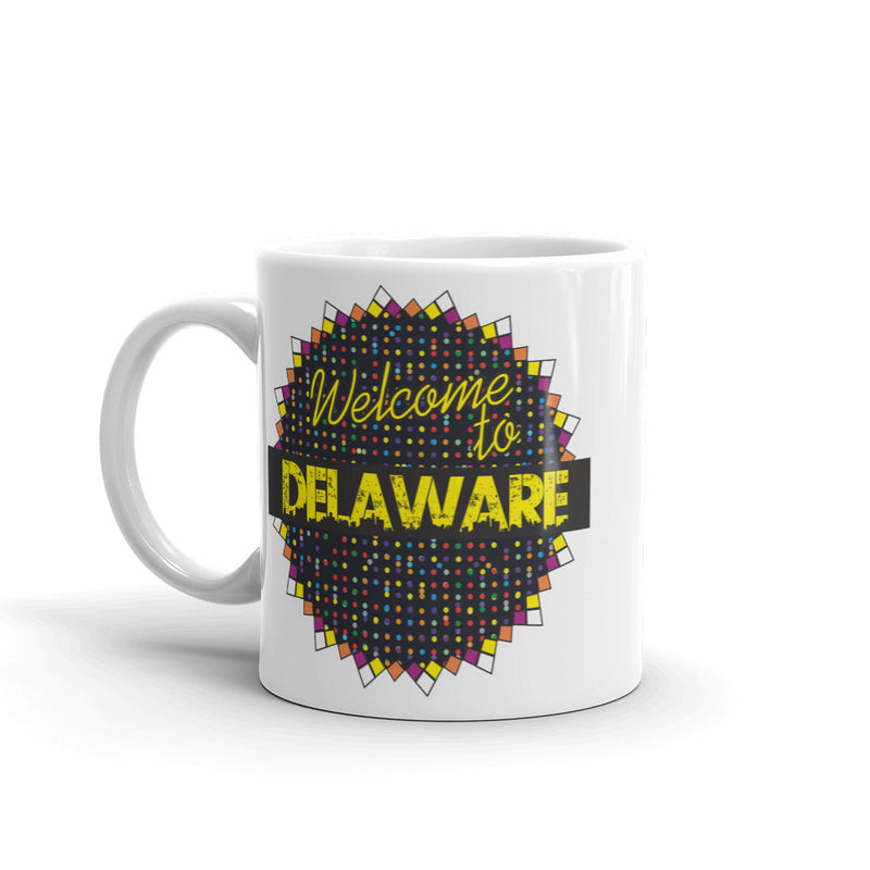 Welcome To Delaware High Quality 10oz Coffee Tea Mug