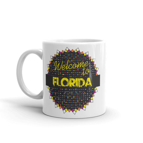 Welcome To Florida High Quality 10oz Coffee Tea Mug #7705