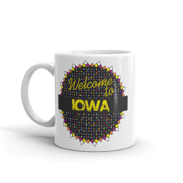 Welcome To Iowa High Quality 10oz Coffee Tea Mug #7711