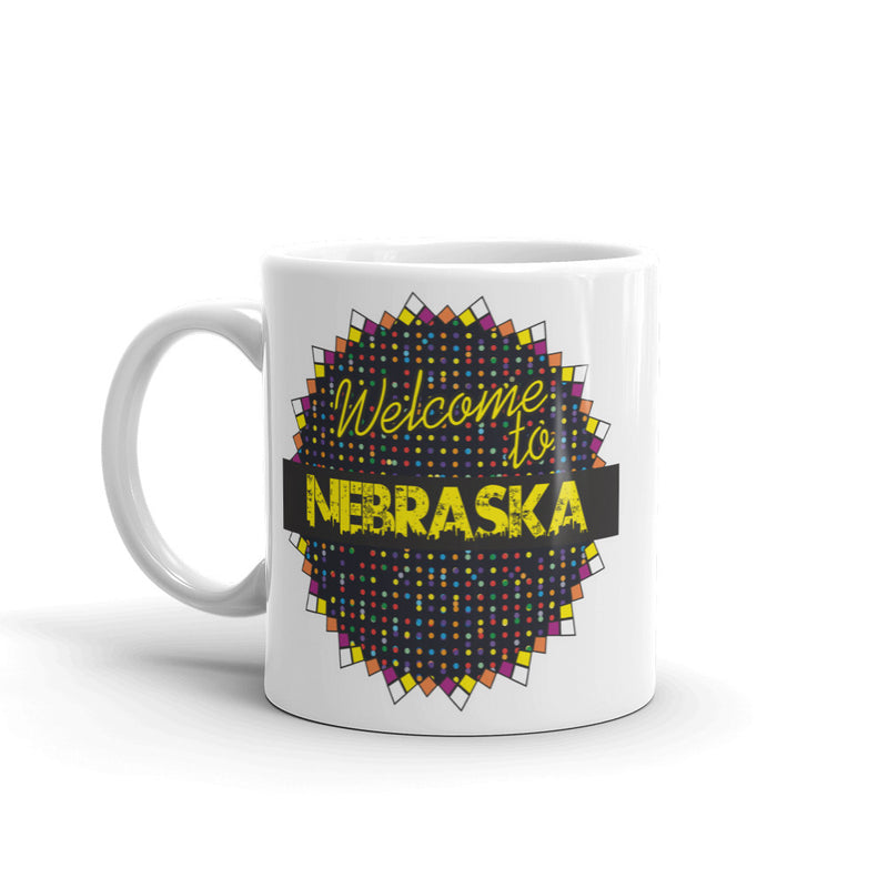 Welcome To Nebraska High Quality 10oz Coffee Tea Mug