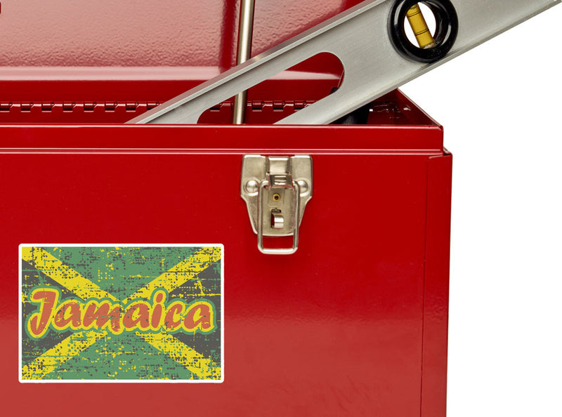 2 x Jamaica Vinyl Stickers Travel Luggage