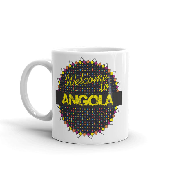 Welcome To Angola High Quality 10oz Coffee Tea Mug #7778