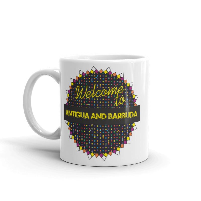 Welcome To Antigua High Quality 10oz Coffee Tea Mug