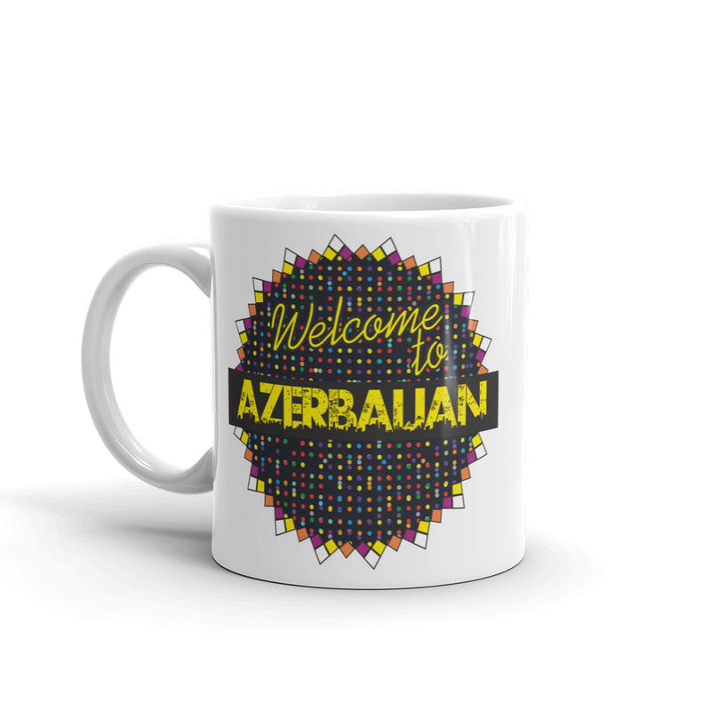 Welcome To Azerbaijan High Quality 10oz Coffee Tea Mug