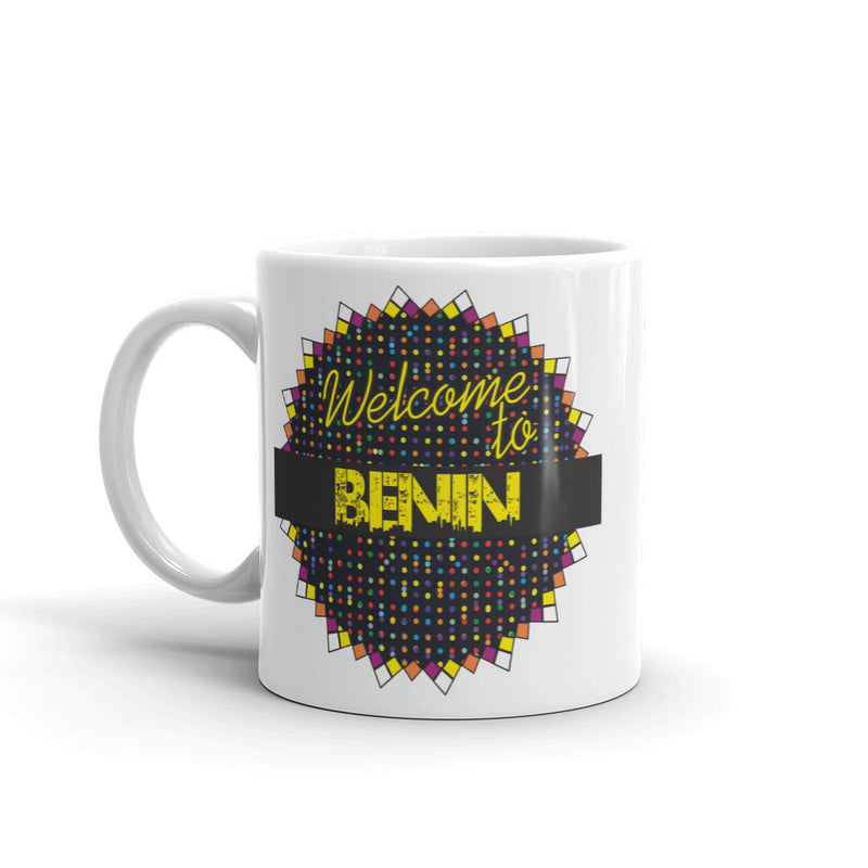 Welcome To Benin High Quality 10oz Coffee Tea Mug