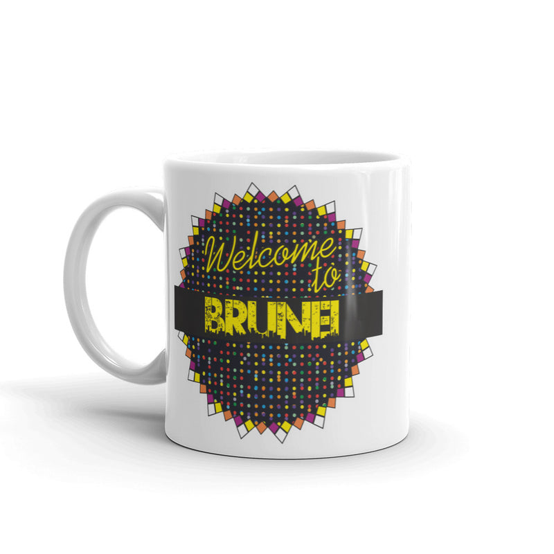 Welcome To Brunei High Quality 10oz Coffee Tea Mug