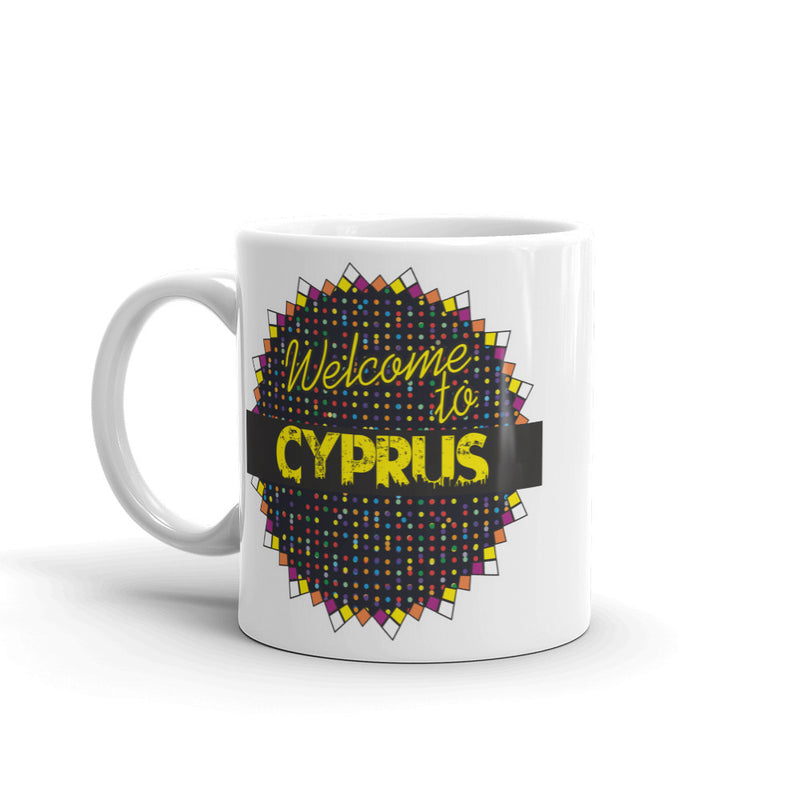 Welcome To Cyprus High Quality 10oz Coffee Tea Mug