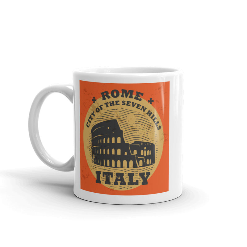 Rome Italy High Quality 10oz Coffee Tea Mug