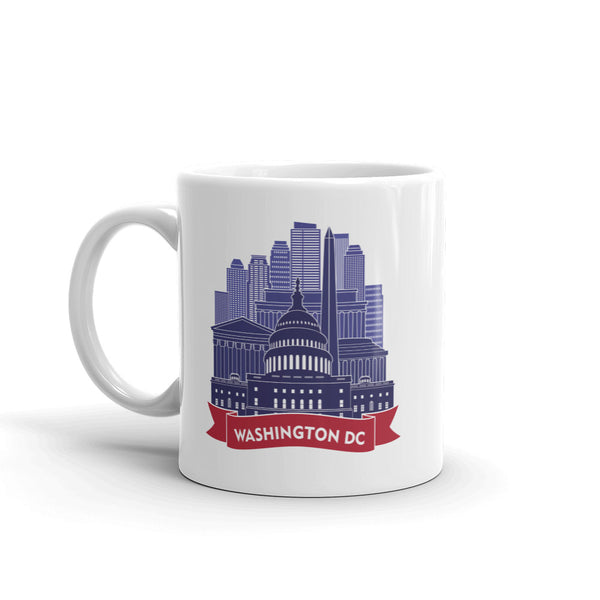 Washington DC Skyline High Quality 10oz Coffee Tea Mug #7882