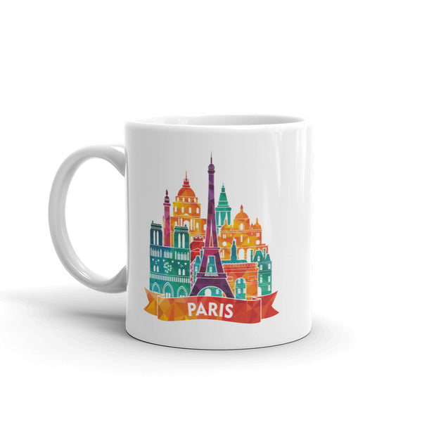 Paris Skyline High Quality 10oz Coffee Tea Mug #7883