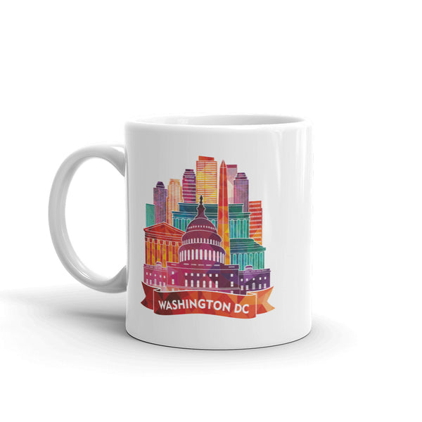 Washington DC Skyline High Quality 10oz Coffee Tea Mug #7890