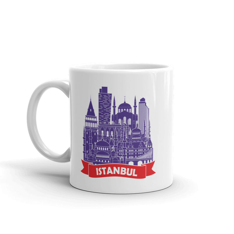 Istanbul Skyline High Quality 10oz Coffee Tea Mug