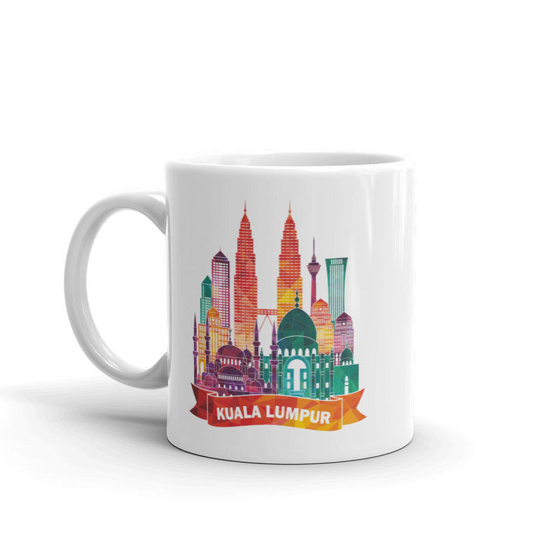 Kuala Lumpur Skyline High Quality 10oz Coffee Tea Mug