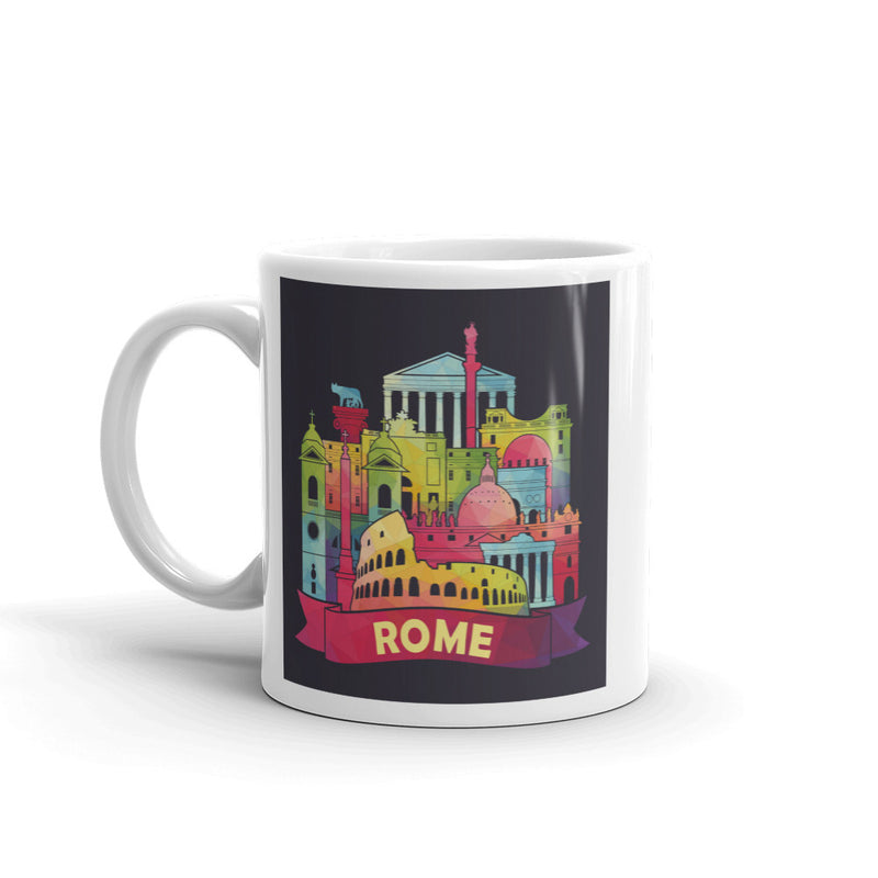Rome Skyline High Quality 10oz Coffee Tea Mug