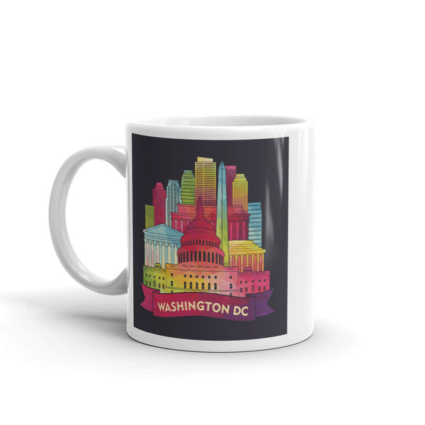 Washington DC Skyline High Quality 10oz Coffee Tea Mug #7910