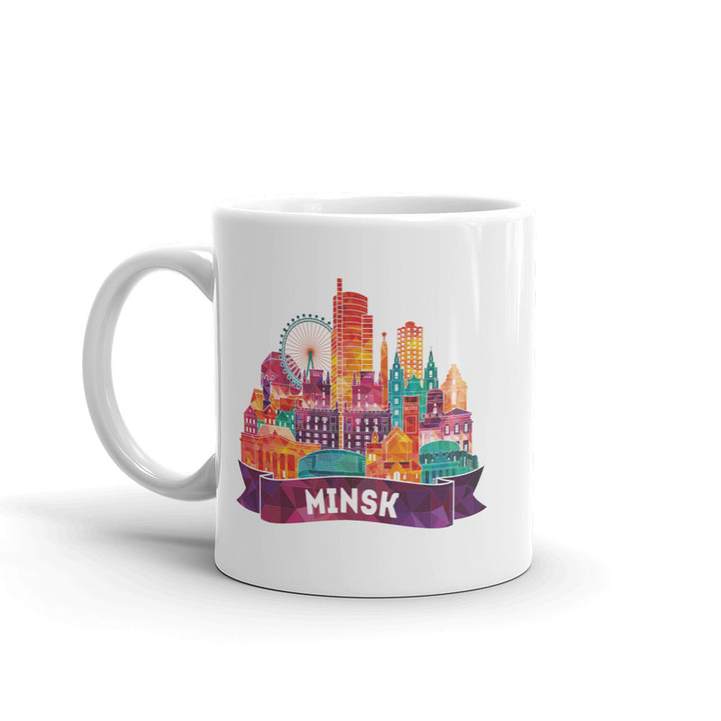 Minsk Skyline High Quality 10oz Coffee Tea Mug