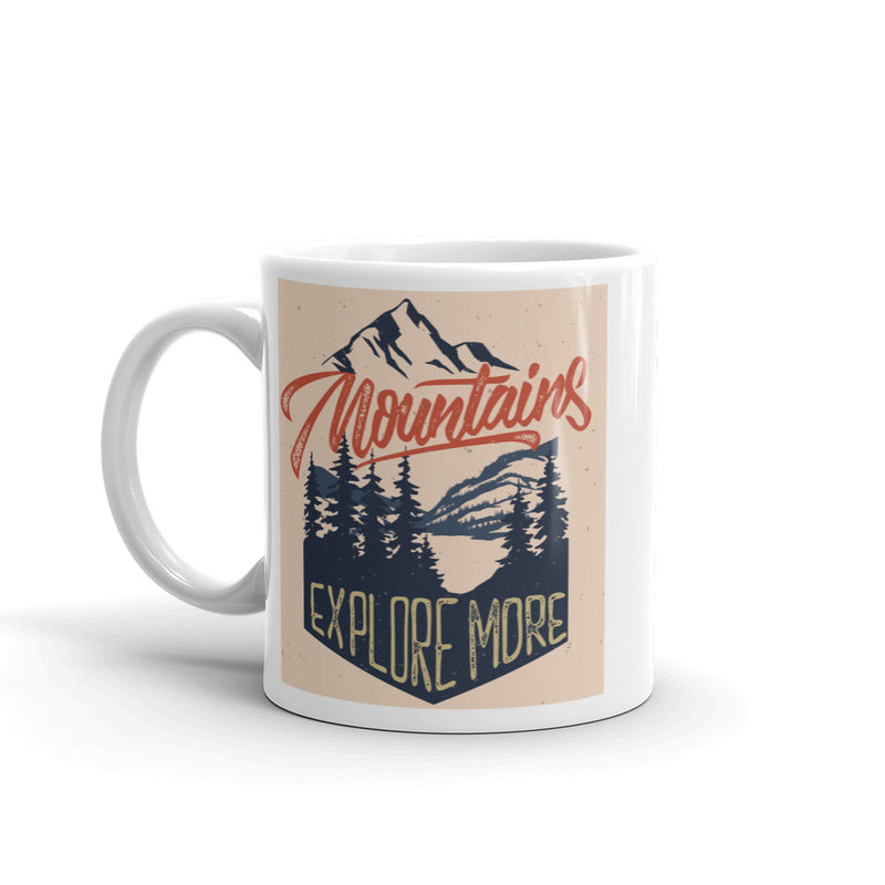 Mountains Explore More Skyline High Quality 10oz Coffee Tea Mug