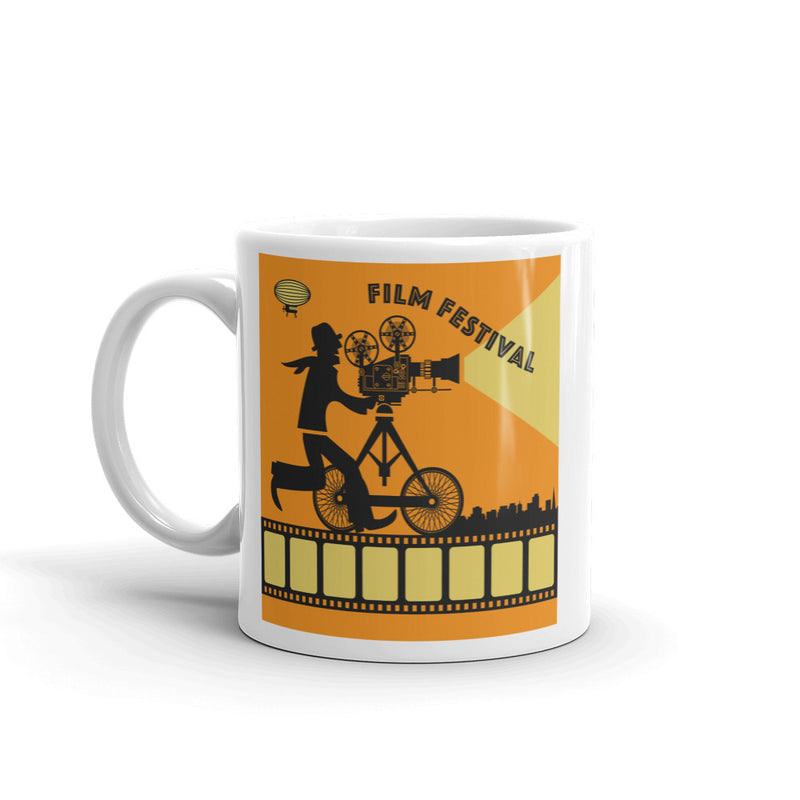Film Festival High Quality 10oz Coffee Tea Mug