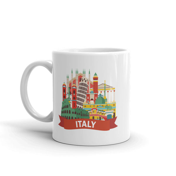 Italy Skyline High Quality 10oz Coffee Tea Mug #7938