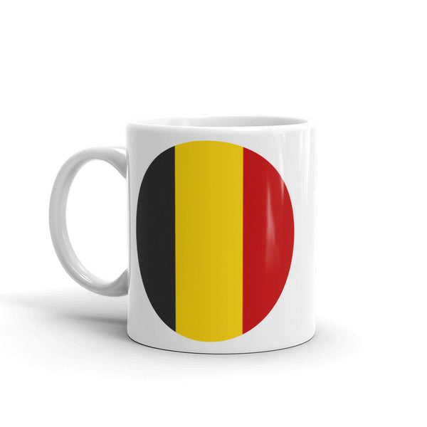 Belgium Flag Map High Quality 10oz Coffee Tea Mug #9019