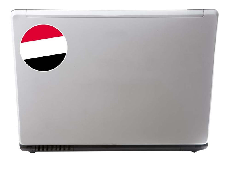 2 x Yemen Flag Map Vinyl Sticker