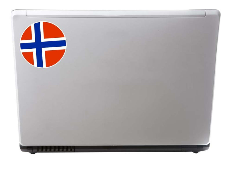 2 x Norway Flag Vinyl Sticker
