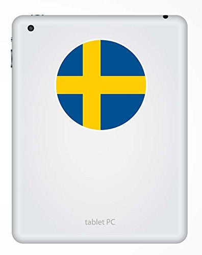 2 x Sweden Flag Vinyl Sticker