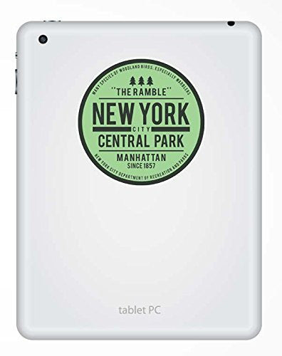 2 x Central Park New York USA Vinyl Sticker