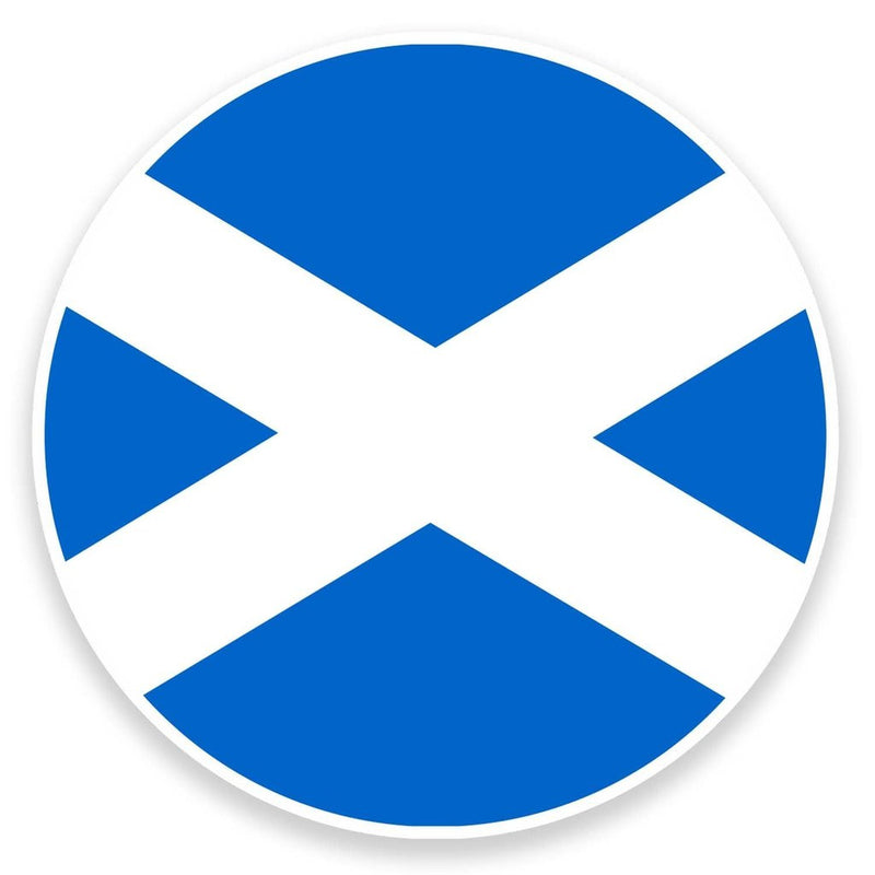 2 x Scotland Scottish Flag Vinyl Sticker